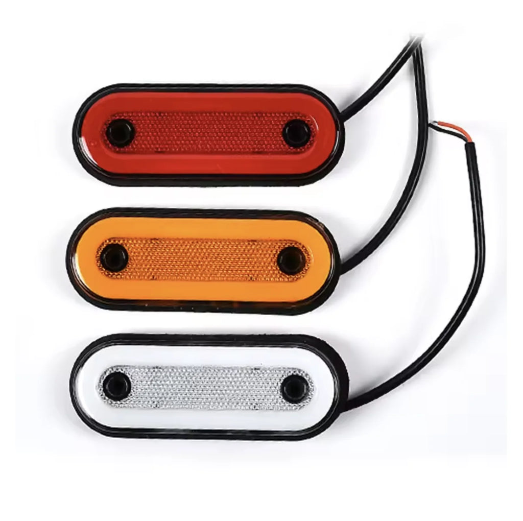 LED Side Marker Light 12V 24V Truck Clearance Lamp Tail Light Trailer Tractor Lorry Warning Parking Lamp