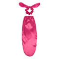 Satin Sleep Cap with Hair Bow Scrunchies, Soft Long Hair Bonnet for Long Hair, Hair Protector for Daily Use & Nighttime