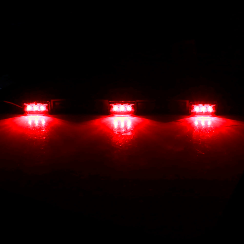 12V 9 LED Truck Trailer Rear Brack Lights Car-Styling for Pickup Truck RV CAR Side Marker Lamp Bar