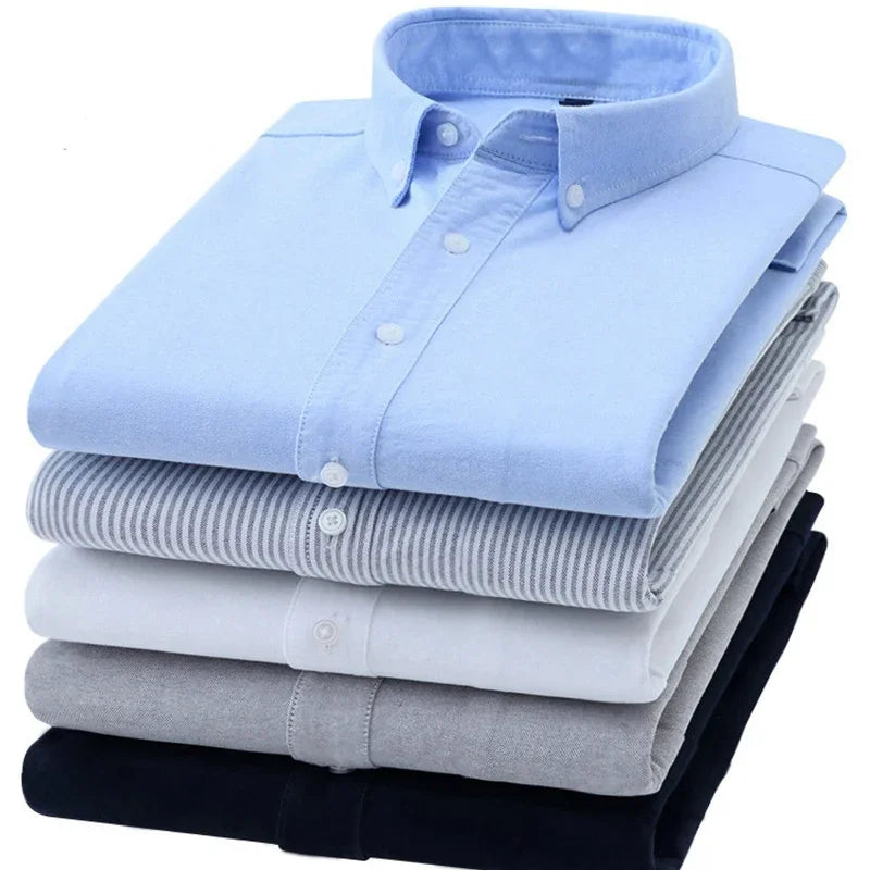 Customizable Men's Long Sleeve T-Shirt — Tailor-Made Cotton Shirt