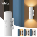 LED Night Light with Motion Sensor Rechargeable Magnetic Wall Lamp Dimmable Cabinet Hallway Stairs Bedroom Mood Ambient Light