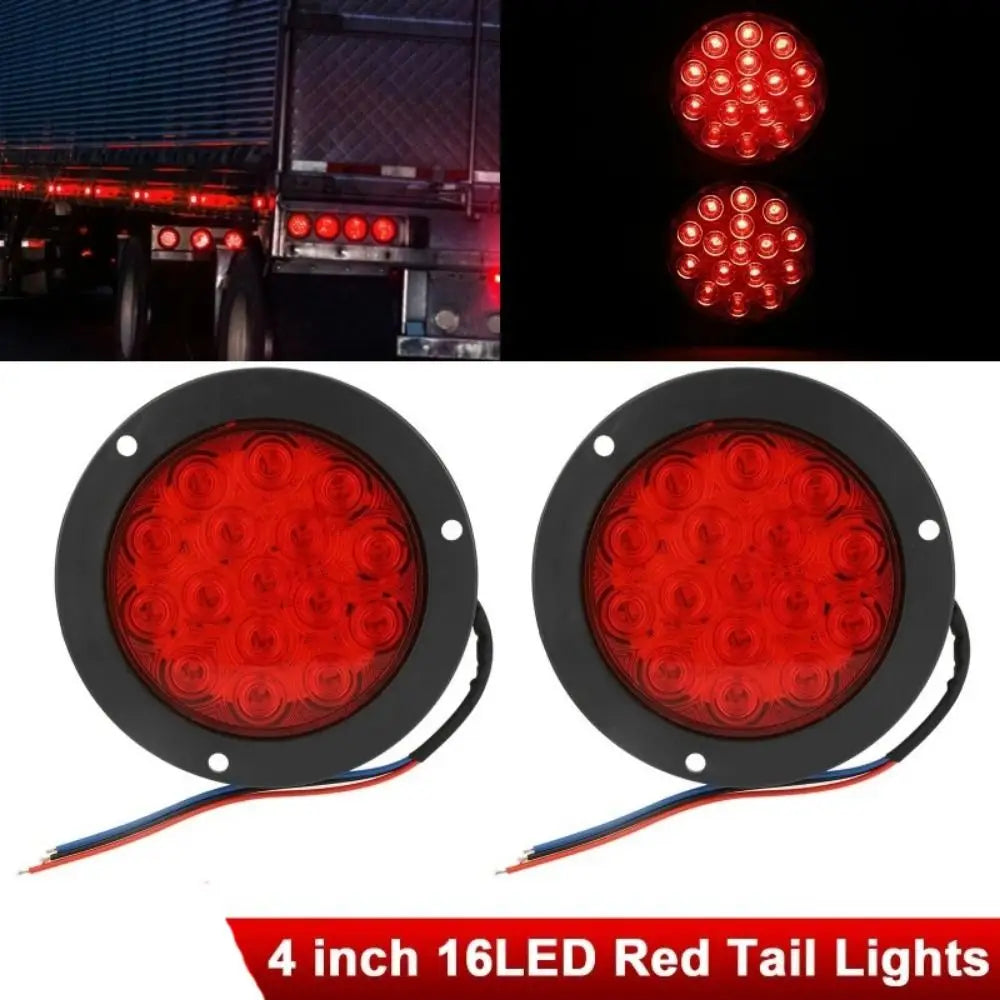 DC 12-24V LED Flashing Chassis Tail Light High-Power Multi-Color Truck Laser Spotlight Enhance Visibility Anti Fog