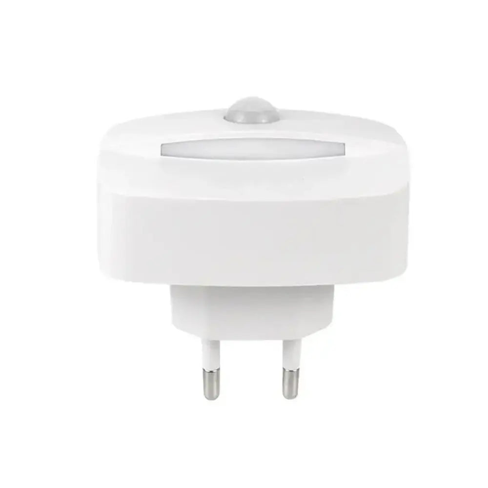Motion Sensor Induction Light Wireless EU US Plug Mini LED Night Light Energy Saving Battery Operated Bedside Night Lamp Kitchen