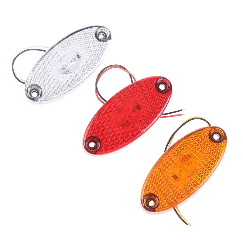 3LED 12v 24v Led Side Marker Lights for Trailer Trucks Caravan Marker Light