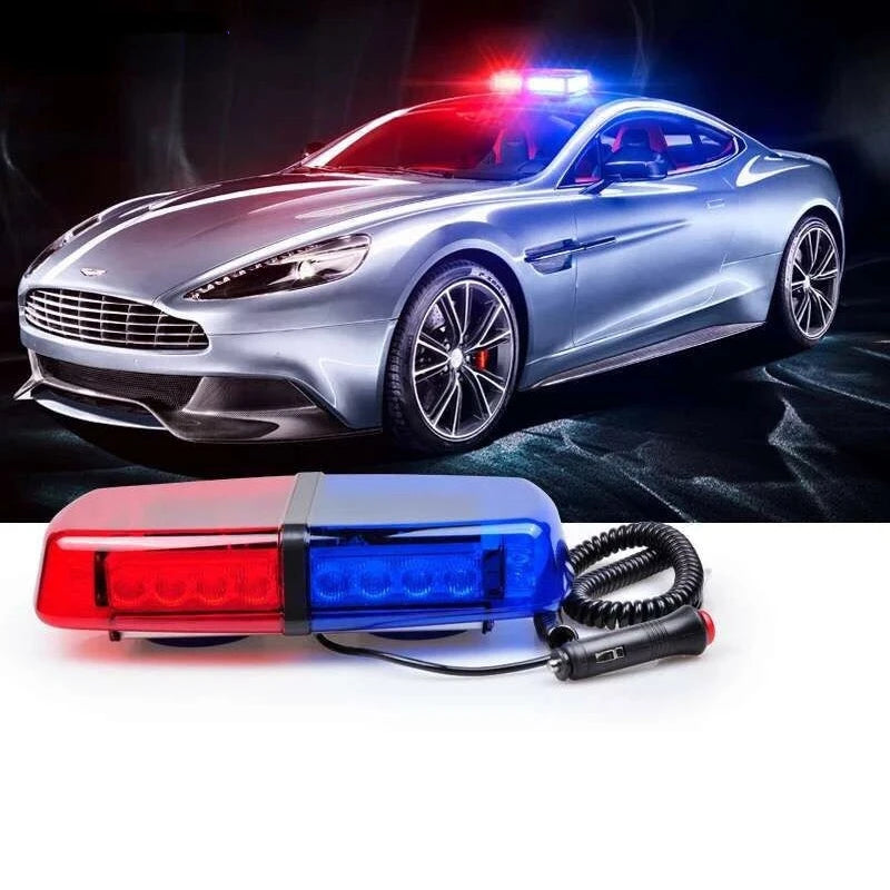 Red LED Car Truck Flashing Firemen Automobile Strobe Warning Light Ambulance Emergency Traffic Lightbar Safe Alarm Flasher Lamp
