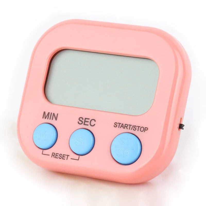 Digital Kitchen Timer — 99 Minute Magnetic Countdown Clock