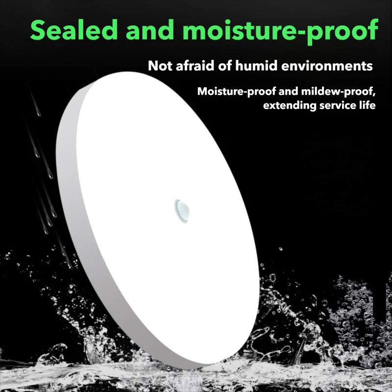 Motion Sensor LED Ceiling Light Human Infrared Sensing Light Home Garage Attic Front Door Corridor Staircase Warehouse Light