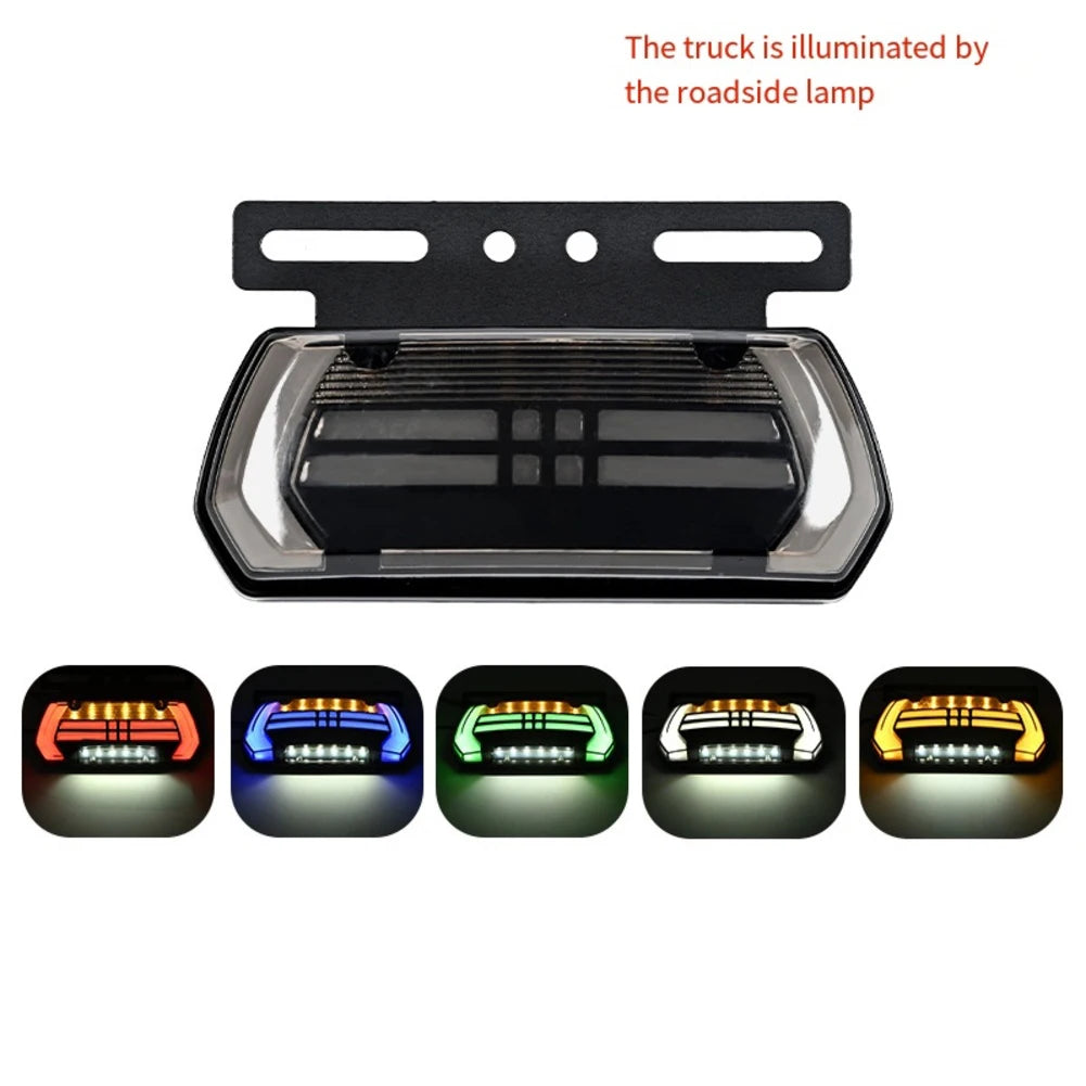 24V Truck LED Side Marker Lights For Cargo Trailer Guided Flow Light Spare Parts Width Indicator Light