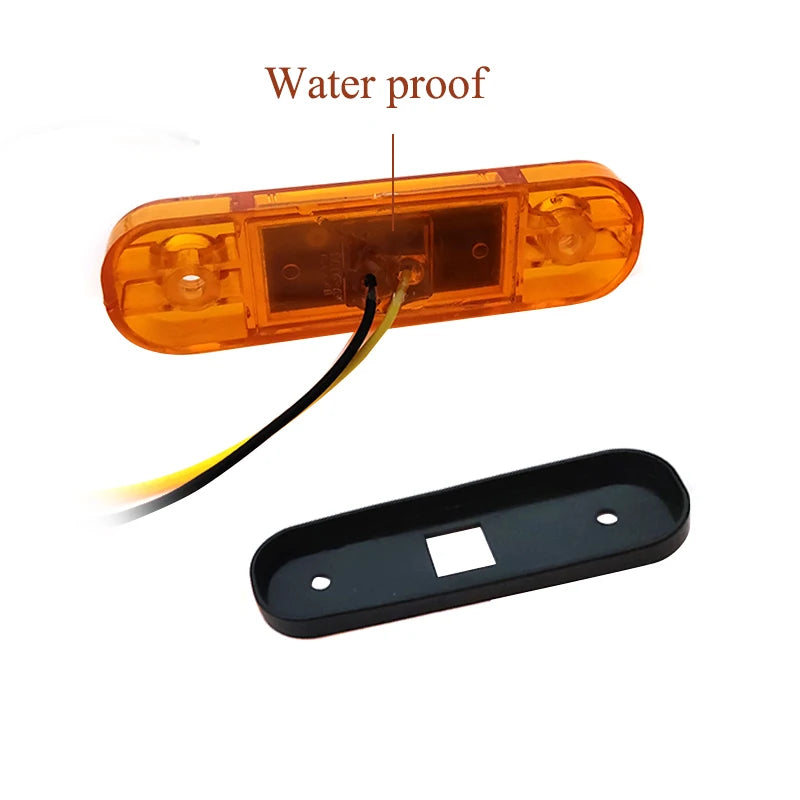 12V 24V Truck Accesorios Trailer Car External Lights Warning Tail Light Signal Brake Lamps for Scania Truck Trailer Lorry Bus