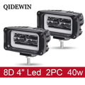12V 24V Fog Lights Barra led light 4x4 Super Bright Offroad Pickup Truck for Jeep KAMAZ SCANIA VOLVO Benz DAF Kenworth