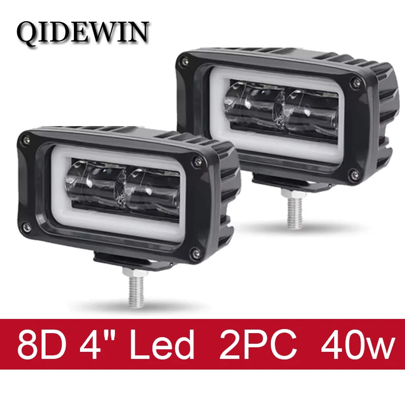 12V 24V Fog Lights Barra led light 4x4 Super Bright Offroad Pickup Truck for Jeep KAMAZ SCANIA VOLVO Benz DAF Kenworth