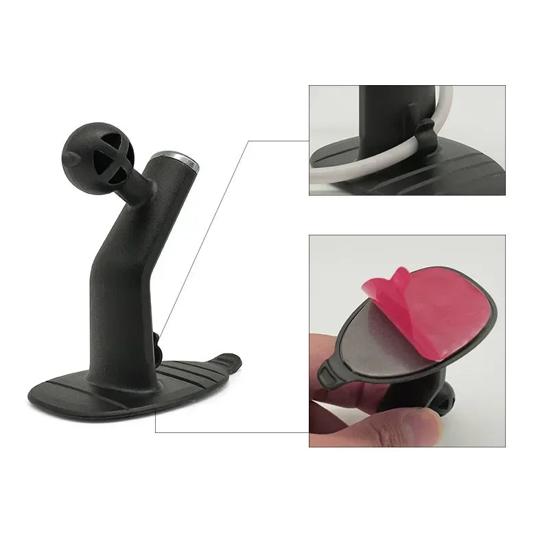 Universal Car Phone Holder Aoto Dashboard Self-adhesive Phone Bracket Base GPS Cell Phone Holder Accessories Car Accessories