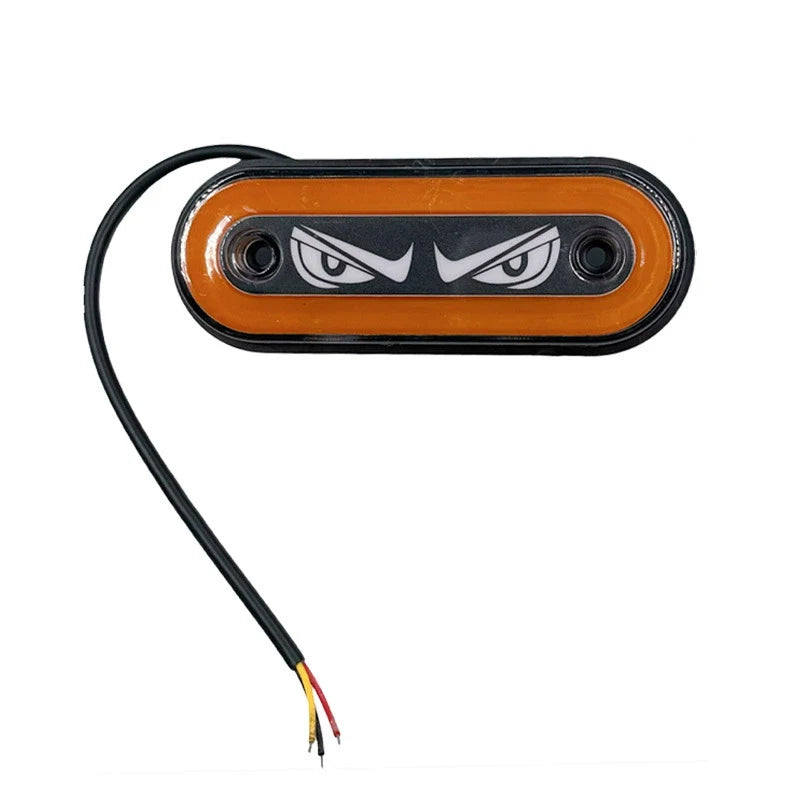 High Visibility 12V/24V LED Side Markers Flashing And Constant Light Modes For Trucks Trailers And Motorcycles