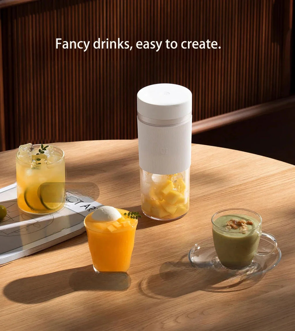 Xiaomi MIJIA Portable Blender 2,40S Quickly Squeeze Juice,19500 rpm,300ML Capacity Mixer Juicer Machine,PCTG Cup Body Blenders
