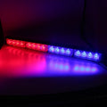 12V 24V 4LED*4 Red Blue Strobe Light Bar Traffic Advisor Warning Emergency Light Flashing Lights For Trucks Vehicles