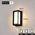 20W Motion Sensor LED Wall Light, IP65 Waterproof Outdoor Wall Lamp, PC Housing with Warm White Light for Garden Patio Security