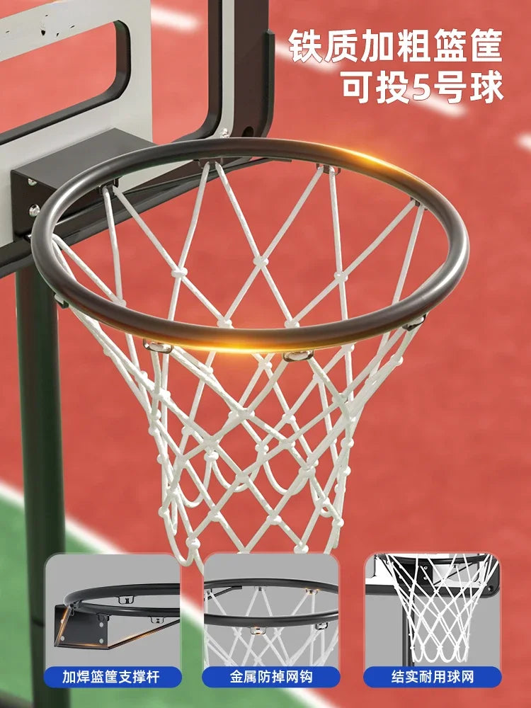 Basketball stand Lifting shot frame Ball basket Kindergarten ball boys Indoor and outdoor household