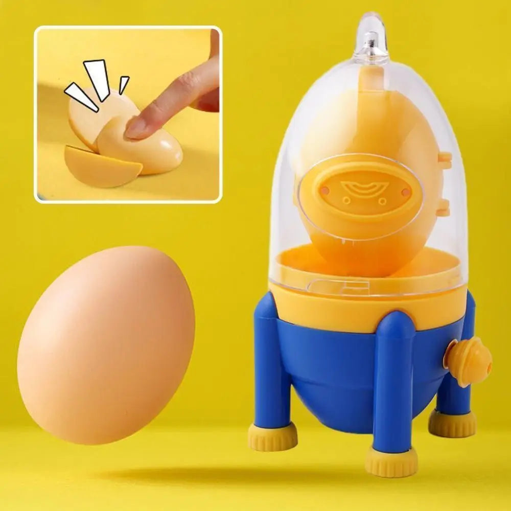 Portable Plastic Egg Shaker Kitchen Gadgets without Breaking the Eggs Egg Yolk Albumen Blender Manual Egg White Yolk Mixer Egg