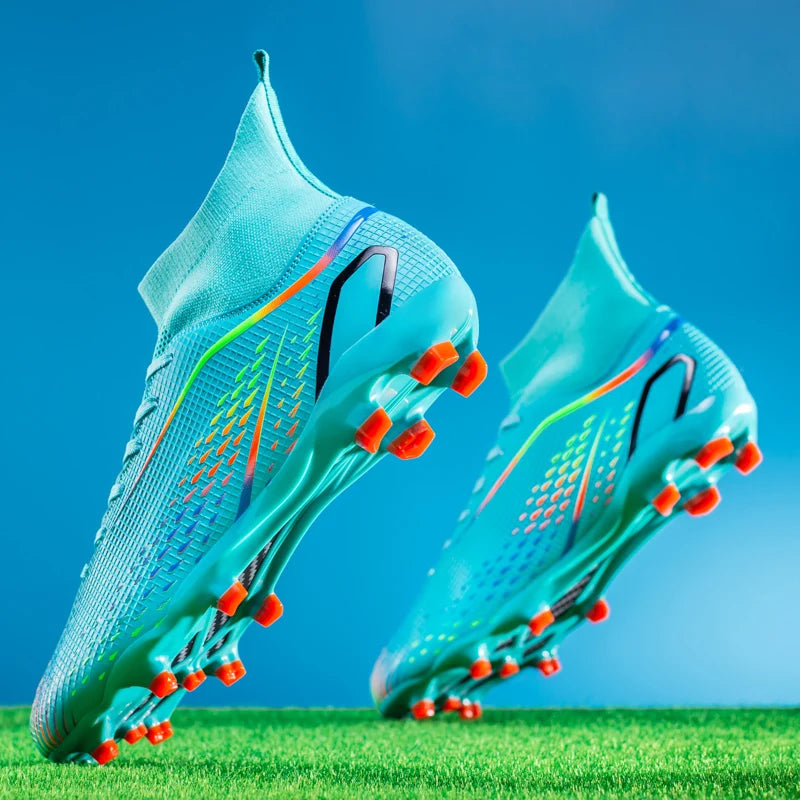 Professional Training Soccer Shoes Soccer Cleats Turf Futsal Match Grass Unisex Non-slip Breathable Men Outdoor Football Boots