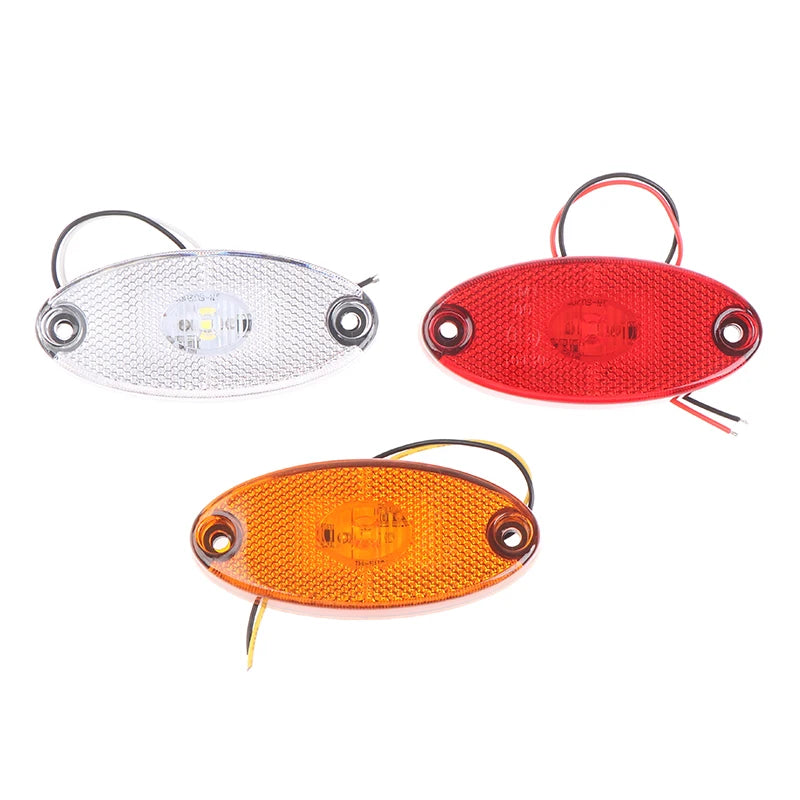 3LED 12v 24v Led Side Marker Lights for Trailer Trucks Caravan Marker Light